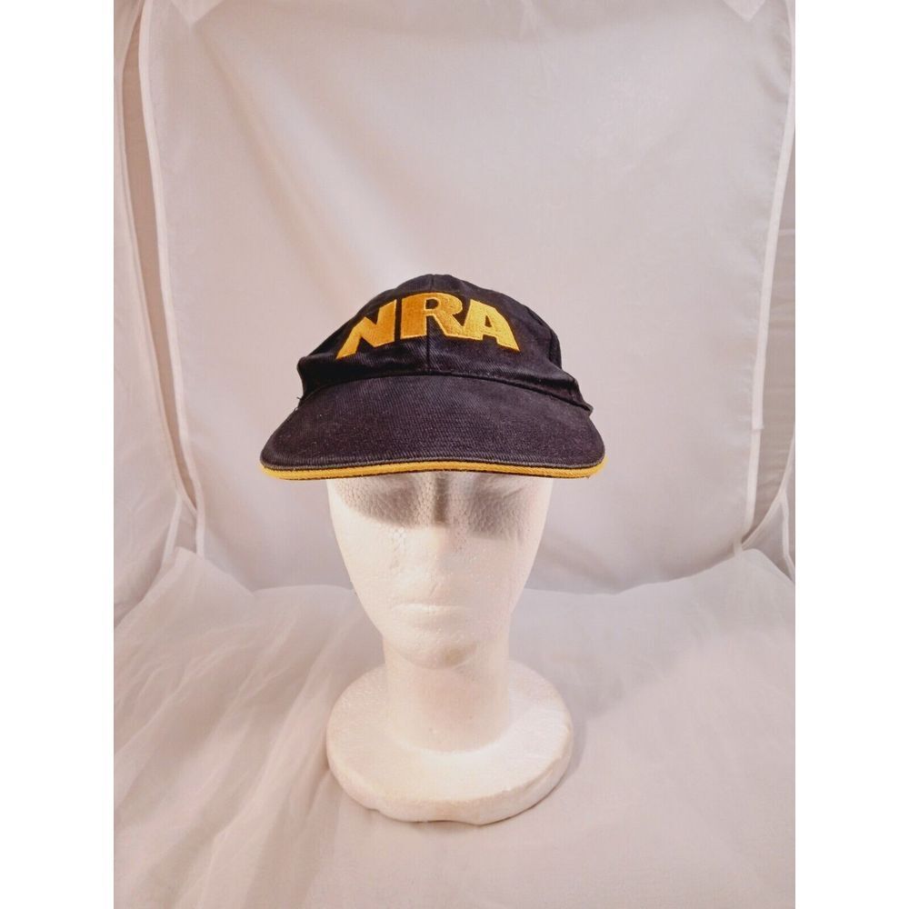 NRA Baseball Hat USA Flag Adjustable Y4